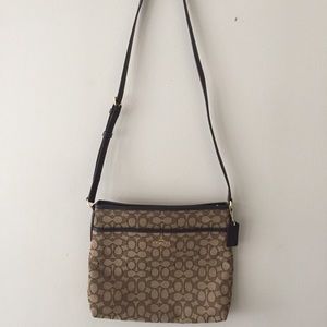 Coach cross body bag